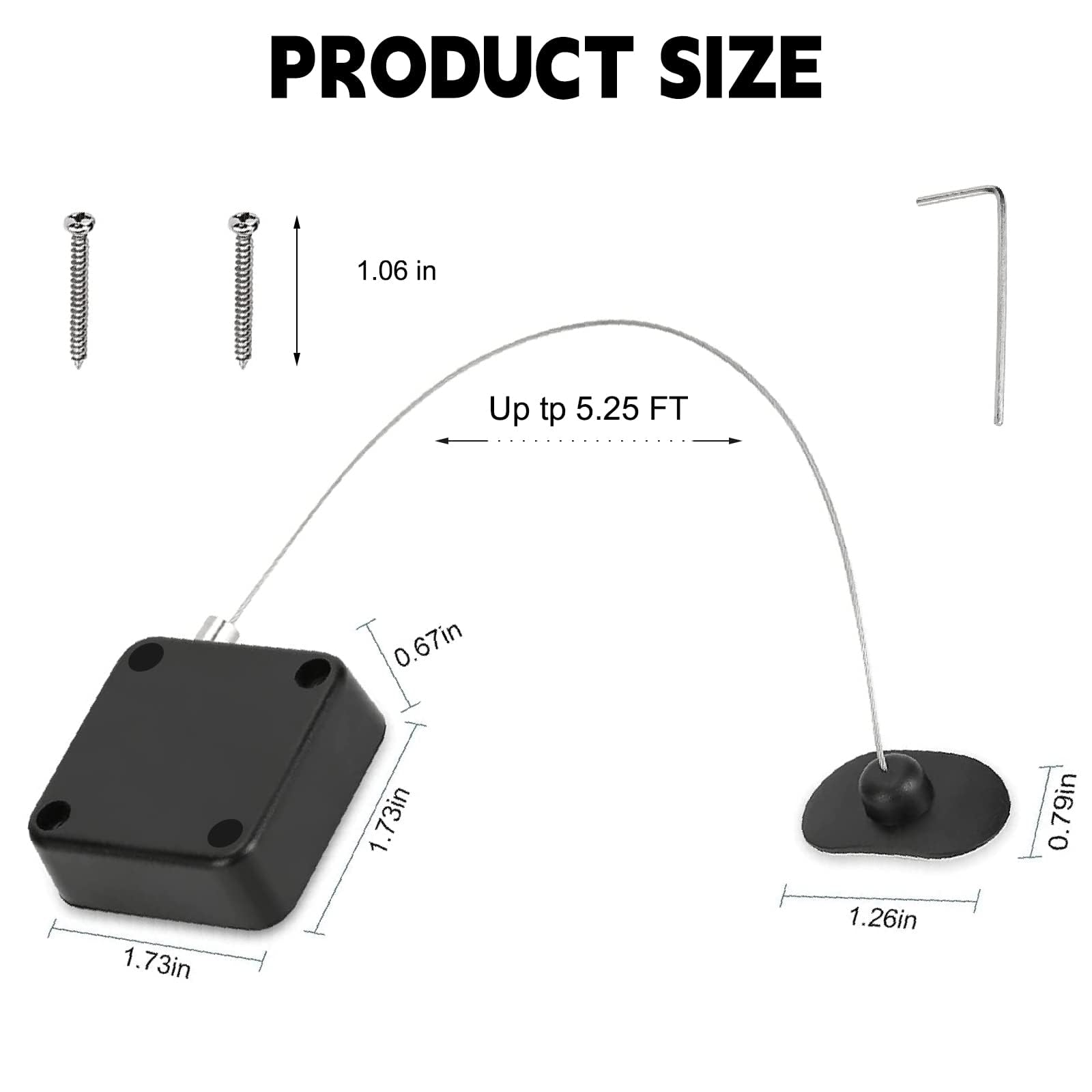 Phone Tether Retractable Sourcing Map 4.9 Ft Retractable Cable Lock With  Adhesive Arc Patch Remote Control Security Lock With Adjustable Cord Tether  Anti Theft For Laptop, TV, 600g, White, 4 Pack Laptop Lock