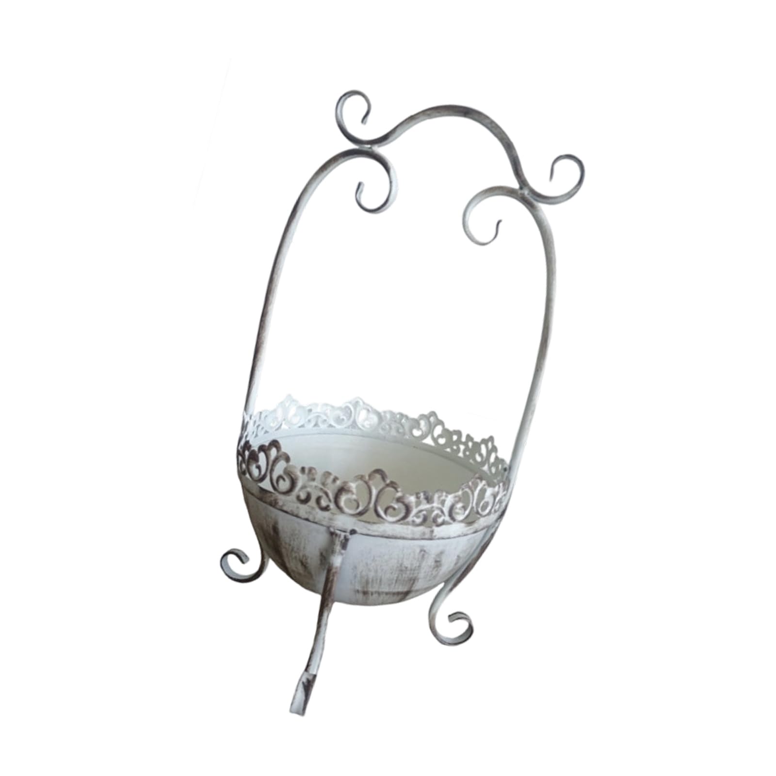 Vase en fer pour balcon et intérieur pour fleurs et table