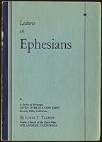 Ephesians an Exposition, Lectures on Ephesians B000J4L9NO Book Cover