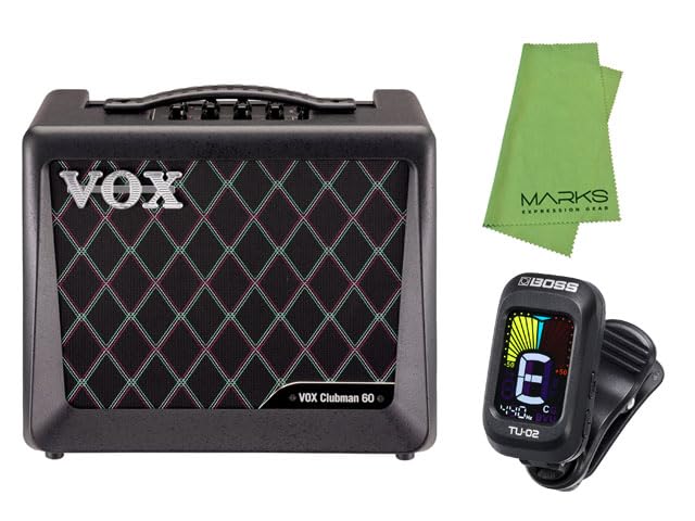 Amazon.co.jp: VOX CLUBMAN 60(V-CM-60) + BOSS TU-02 + マークス 