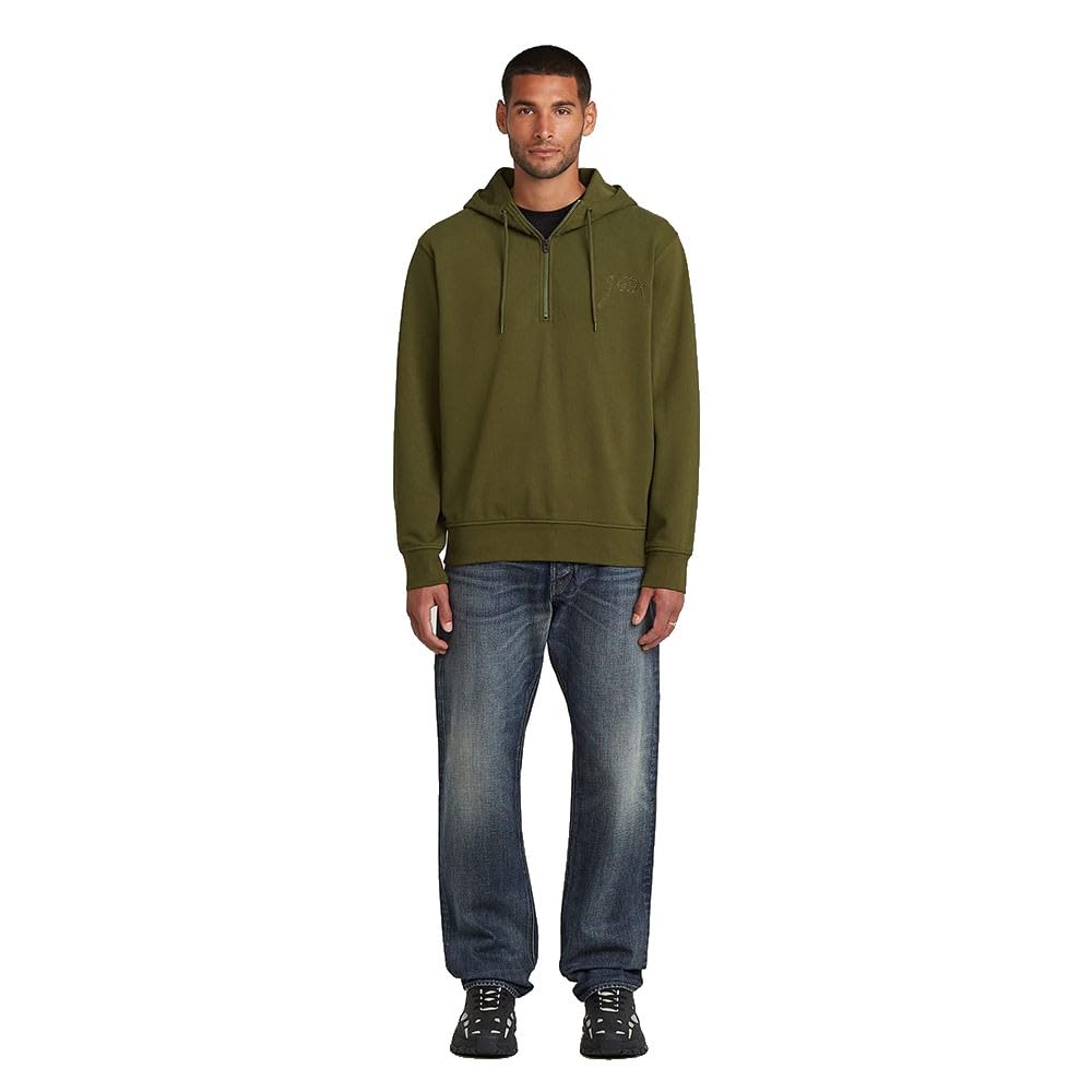 G-STAR Bluza z kapturem Mężczyźni Script Half Zip Hdd Sw