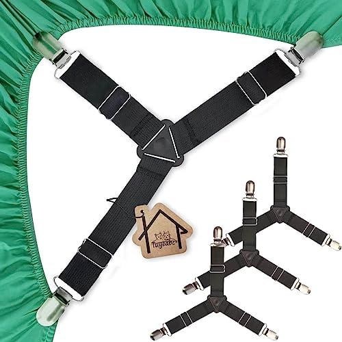 4X Sangle Des Porte-draps Ajusté Attaches De Draps, Bed Sheet Holder