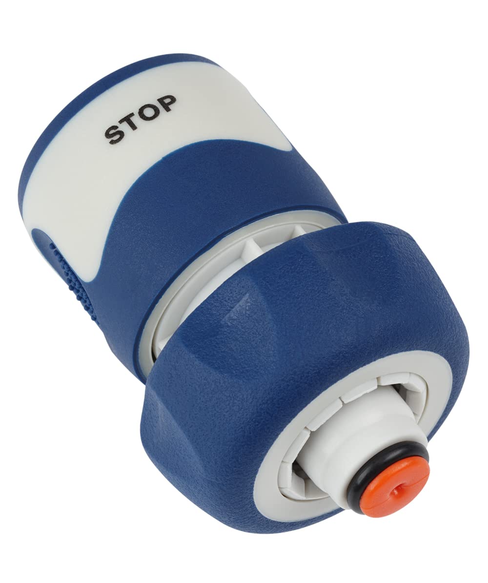 Sirocco Schlauchkupplung Siro Soft (0,5 Zoll) Mit Stop – Schnellkupplungssystem Mit Soft-Grip