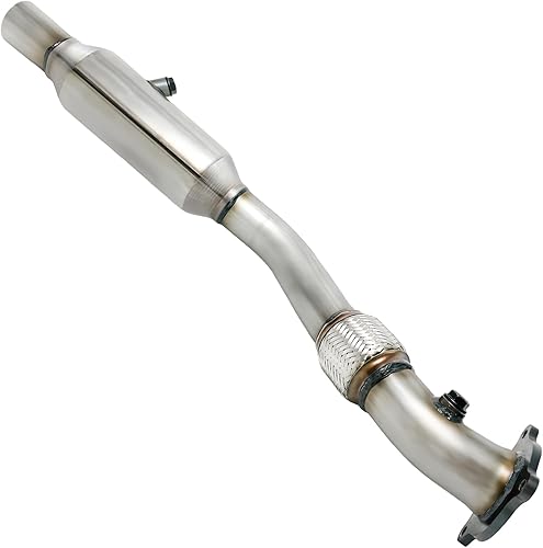 Miniatura 3 de PULCHERFLOW Convertidor catalítico delantero compatible con Chrysler Pacifica 3.5L V6 2004 2005 2006 de alto rendimiento (compatible con EPA)