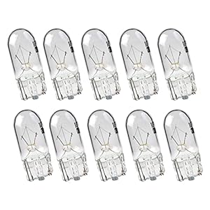 10x Crono Halogenlampe W3W T10 3W 12V