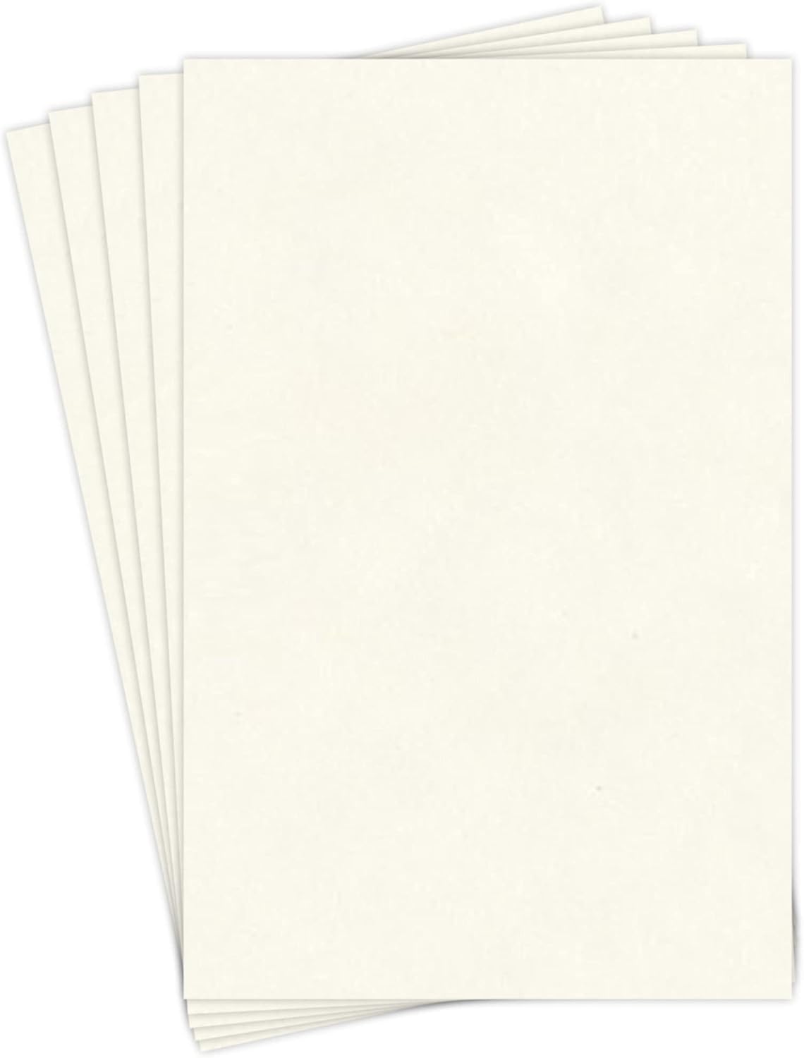 Natural Stationery Parchment Paper | 24 Lb Bond / 60 lb Text / 90 GSM Paper | 50 Sheets Per Pack | 11” x 17” Inches