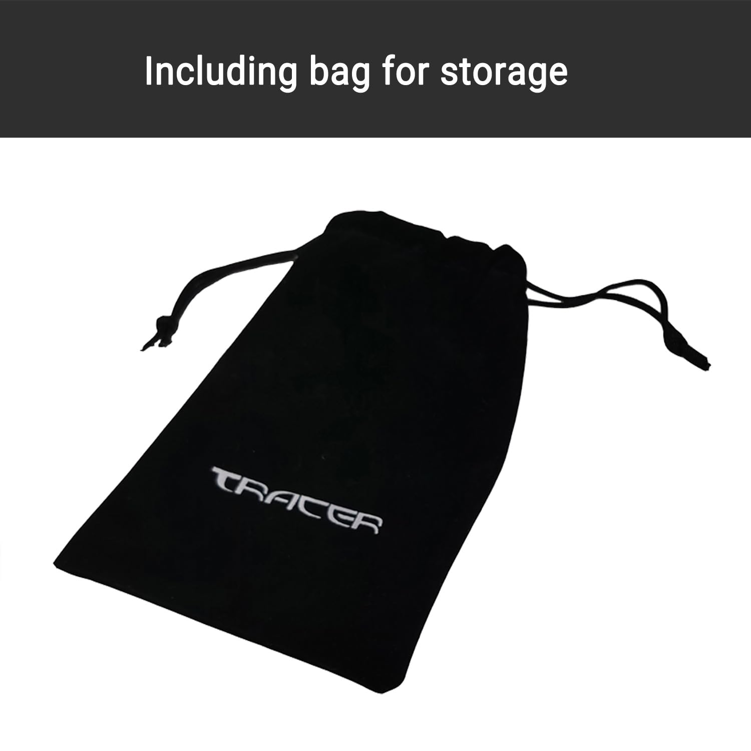 TRACER Copribulloni per Ruote 17 mm Nero Copri Dadi Universali in Plastica