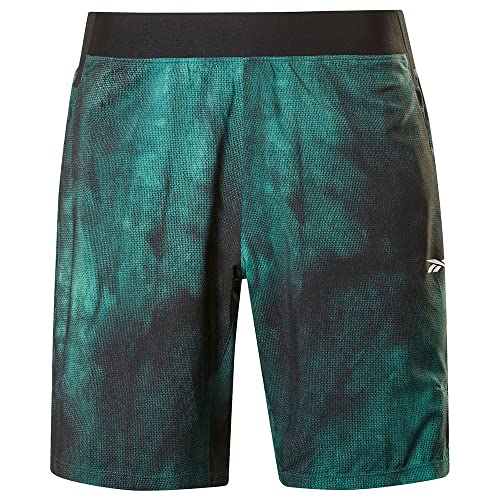 Reebok TS Epic Short de sport homme léger et extensible imprimé all-over