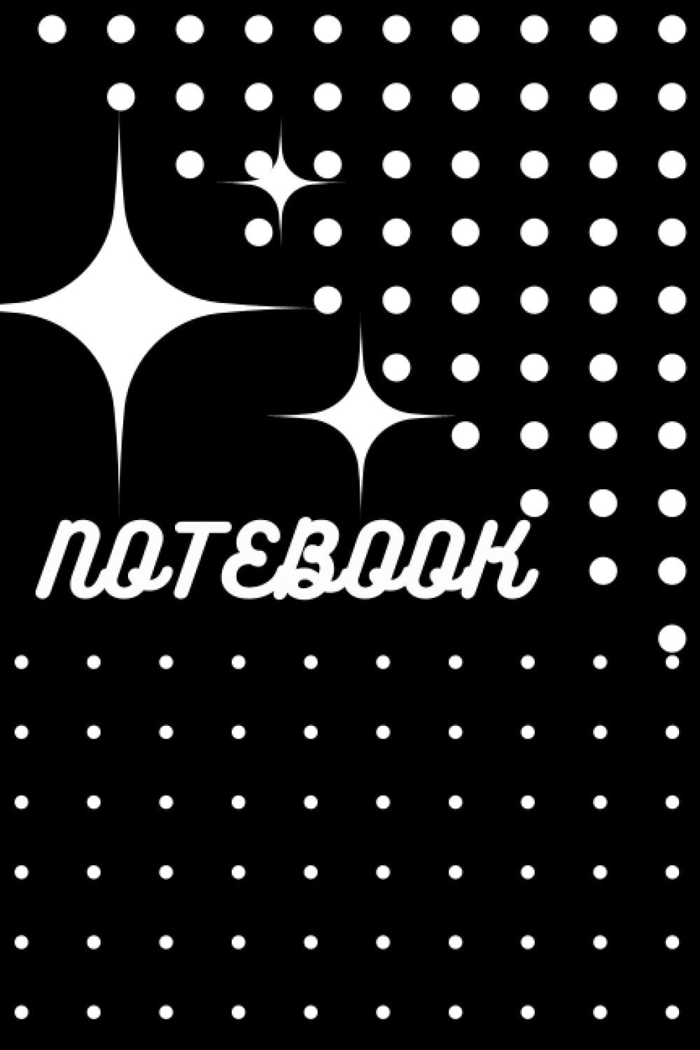 Notebook: Retro colorful blank notebook