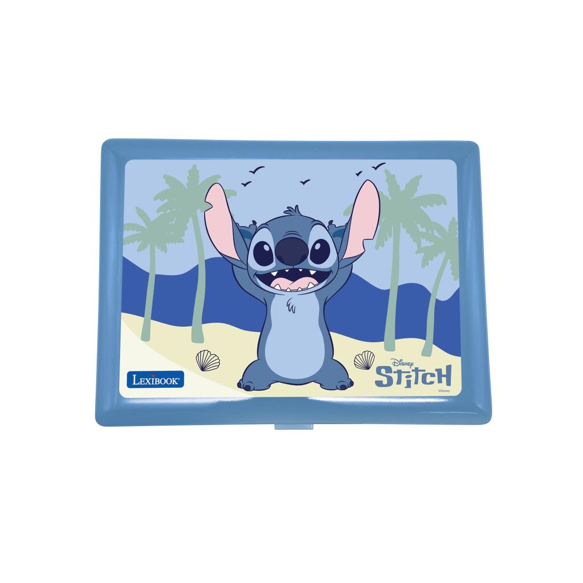 Lexibook, Disney Stitch JC601Di3LXB - Laptop educativo bilingue, 164 attività di apprendimento, inglese e tedesco, metodo di apprendimento, giocattolo educativo per bambini, rosa e blu