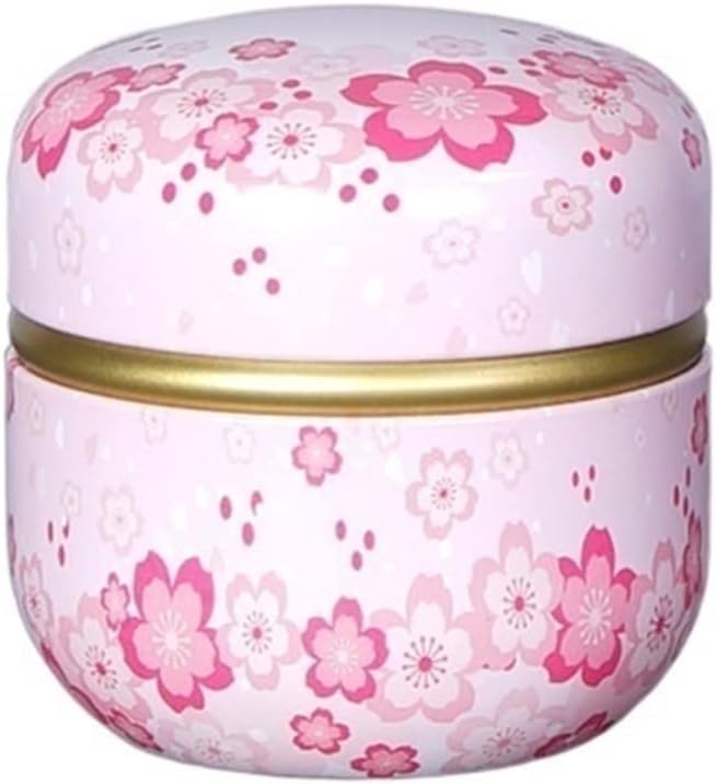 Tea Canisters Storage Box Empty pot Tea box Containers Candy Mini Round Cans Portable Tin Packaging