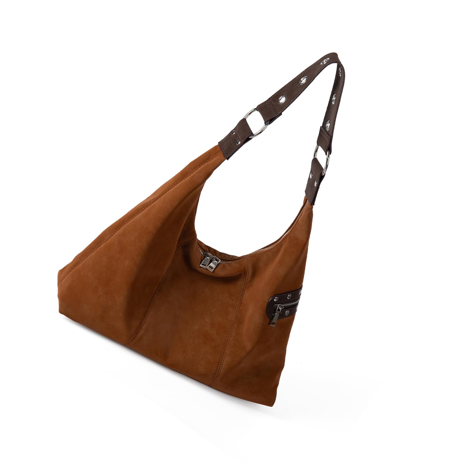 Toted Hobos Borsa da donna alla moda borse a tracolla con manico superiore borse con tasche multiple borse per la spesa casual Toted Hobos borsa da donna