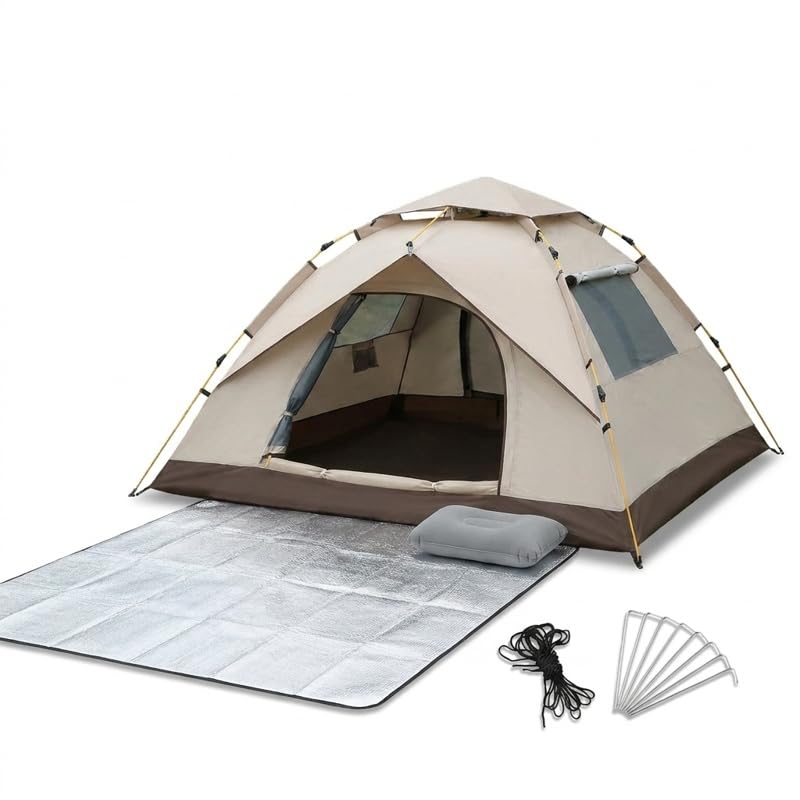 Amazon.co.jp: Quikzyワンタッチテント 3秒設営 1～4人用 2026新登場
