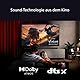 Sony BRAVIA Theatre System 6 (5.1-Kanal-Surround Sound, 1000 W, inkl. Rücklautsprecher & Subwoofer, Dolby Atmos, DTS:X, AI Voice Zoom 3 mit BRAVIA TV, DSEE, Multi-Stereo-Party-Modus) Schwarz