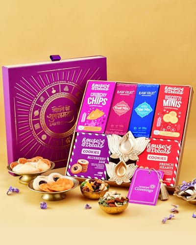 Image of Hyperfoods Diwali Gift Items Diwali Gift Box Diwali Hamper Diwali Gifts Dry Fruits Combo Pack Dryfruits Snacks Cookies Gift Hamper Diwali Gift For Family And Friends