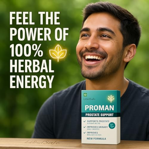 Image of Proman Herbal Capsules for Men Ayurvedic Formula for Daily Wellness and Vitality 30 Vegetarian Capsules