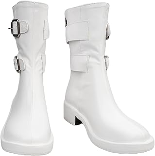 HOLOUN 東京會革靴 佐野万次郎 コスプレ靴 総長 コスプレ小道具 クリスマス ハロウィン プレゼント 祭り（男性 25.5cm）