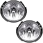 AUTOANDART Replacement Set Driver and Passenger Halogen Headlights Compatible with 2007-2017 Wrangler 2018 Wrangler JK 55078149AC 55078148AC