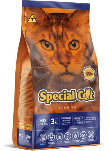 Ração Special Cat Premium Mix Adultos 3Kg