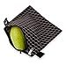 Nordic By Nature 4 Pack - Reusable Sandwich Bags Dishwasher Safe BPA Free - Durable Washable Quick Dry Cloth Baggies -Reusable Snack Bags School Lunches - Easy Open Zipper - (Black Metal)