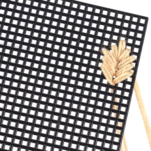 Image of Pndeyo 3 Sheets Black Fursuit Eyes Mesh, Waterproof PVC Eye Mesh Sheet, Printable Blank Plastic Canvas for Furry Cosplay Props Fursuits Handicrafts Making