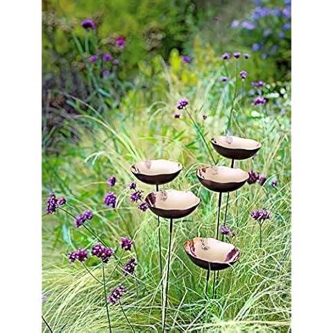 Gardener's Supply Copper Poppy Sways Set Cover