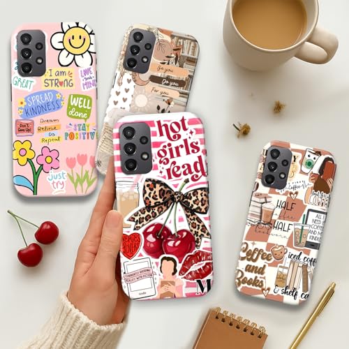 Image of COLORflow Back Cover Compatible With Samsung Galaxy A23 4G / A23 5G | Aesthetic Era Customized | Glossy Armoured Bumper With Camera Protection Back Cover Compatible With Samsung Galaxy A23 4G / A23 5G