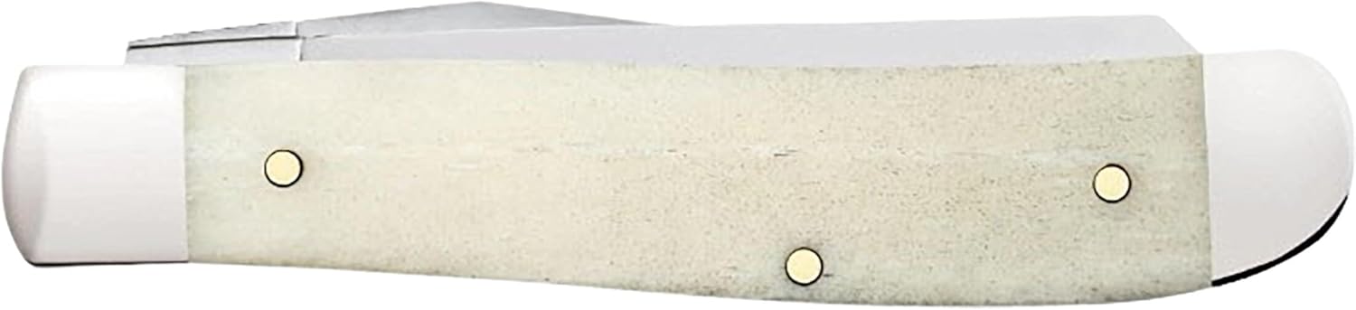 Case Cutlery CA13313: Mini Trapper Natural Bone