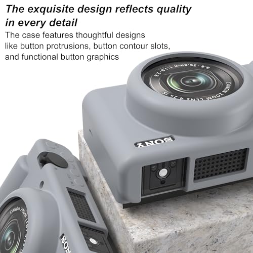 Funda de silicona para cámara Sony ZV-1F, ZV-1 II y ZV-1M2 miniatura 7