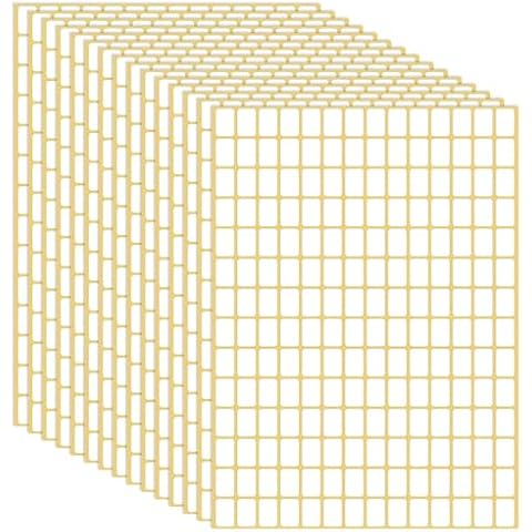 GEEHUA 2940 Pcs Removable Labels Cover