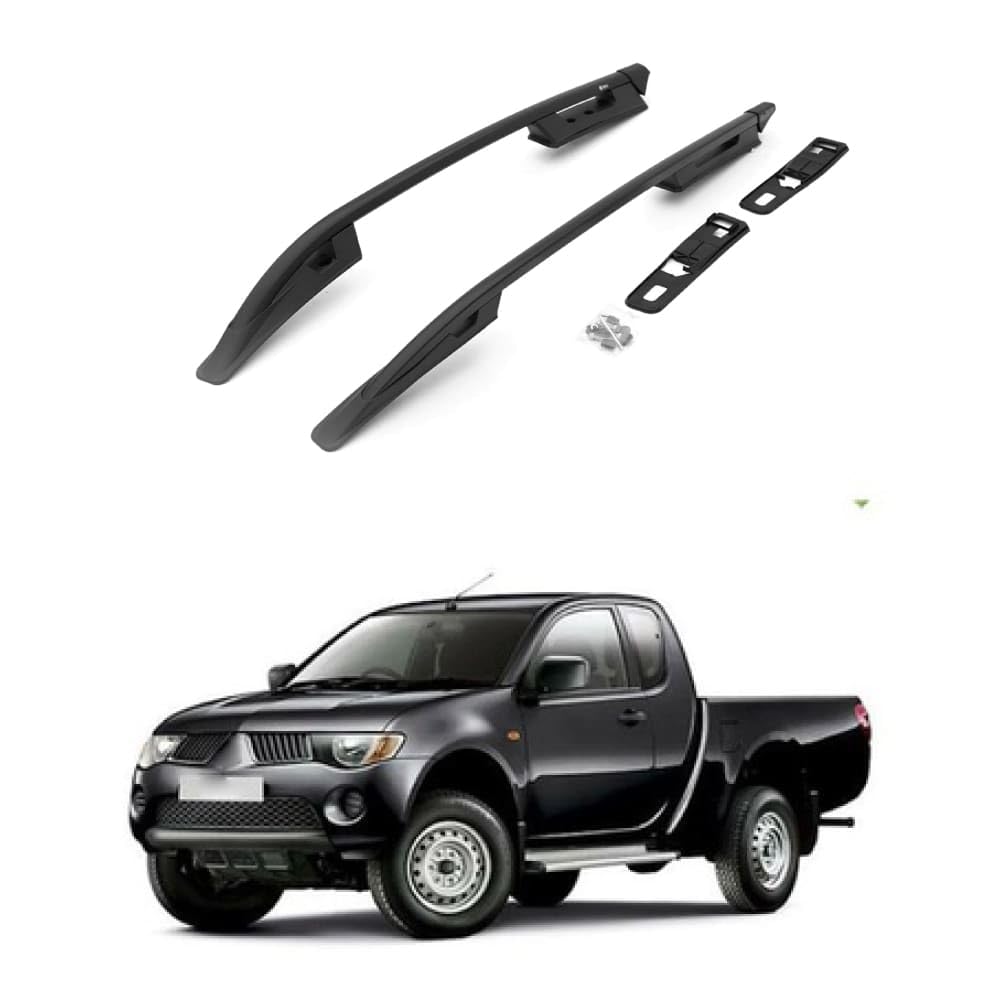 TURTLE Für Mitsubishi L200 (Mk5) 2015-2024 Falcon Dachreling | SCHWARZ
