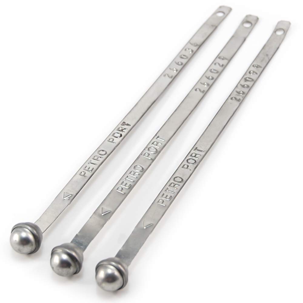 Lot de 100 joints de sécurité numérotés pour camion - Étiquette d'expédition en métal pour colliers de câble de remorque pour conteneur