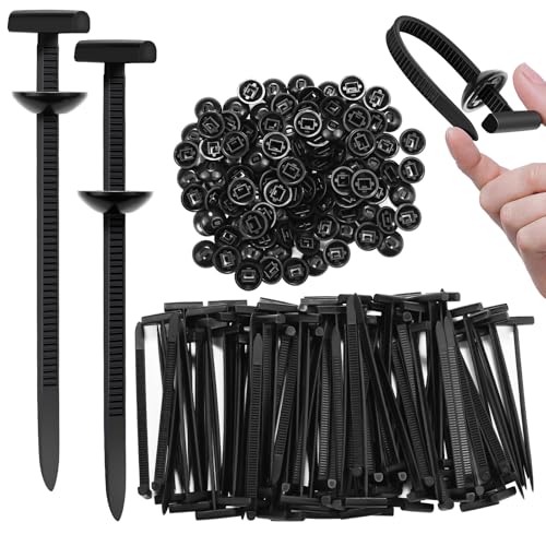 QINGLER 50PCS Nylon Universal Cable Tie Buckle