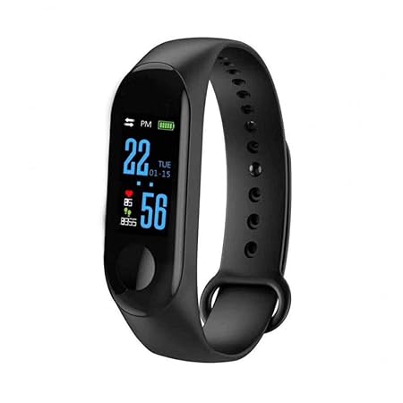 Aquaasian M3 Heart Rate Monitor OLED Display Bluetooth 4.0 Waterproof Sports Health Activity Fitness Tracker Silicone Smart Bracelet
