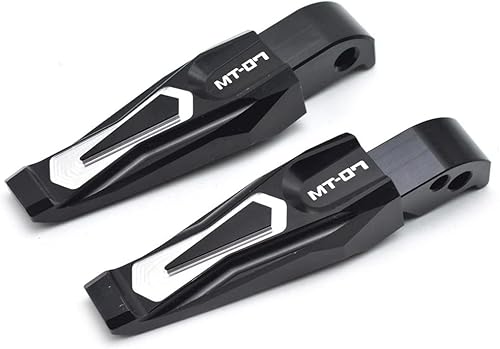 Reposapiés CNC motocicleta Reposapiés Pedales Pedales Reposapiés Traseros Estriberas resto para Yam & aha MT-07 MT07 Mt 07 FZ07 FZ 07 2014 2015 2016