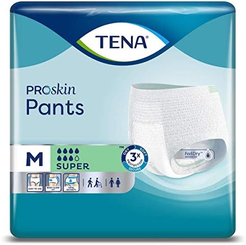 Tena Pants Super Medium, Pack of 12