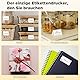 SUPVAN T50M Pro Etikettendrucker Bluetooth mit wasserfeste breite Etiketten, Handys- und PC-kompatibel, für Einzelhandel, Büro, Organisation, Schule und Zuhause