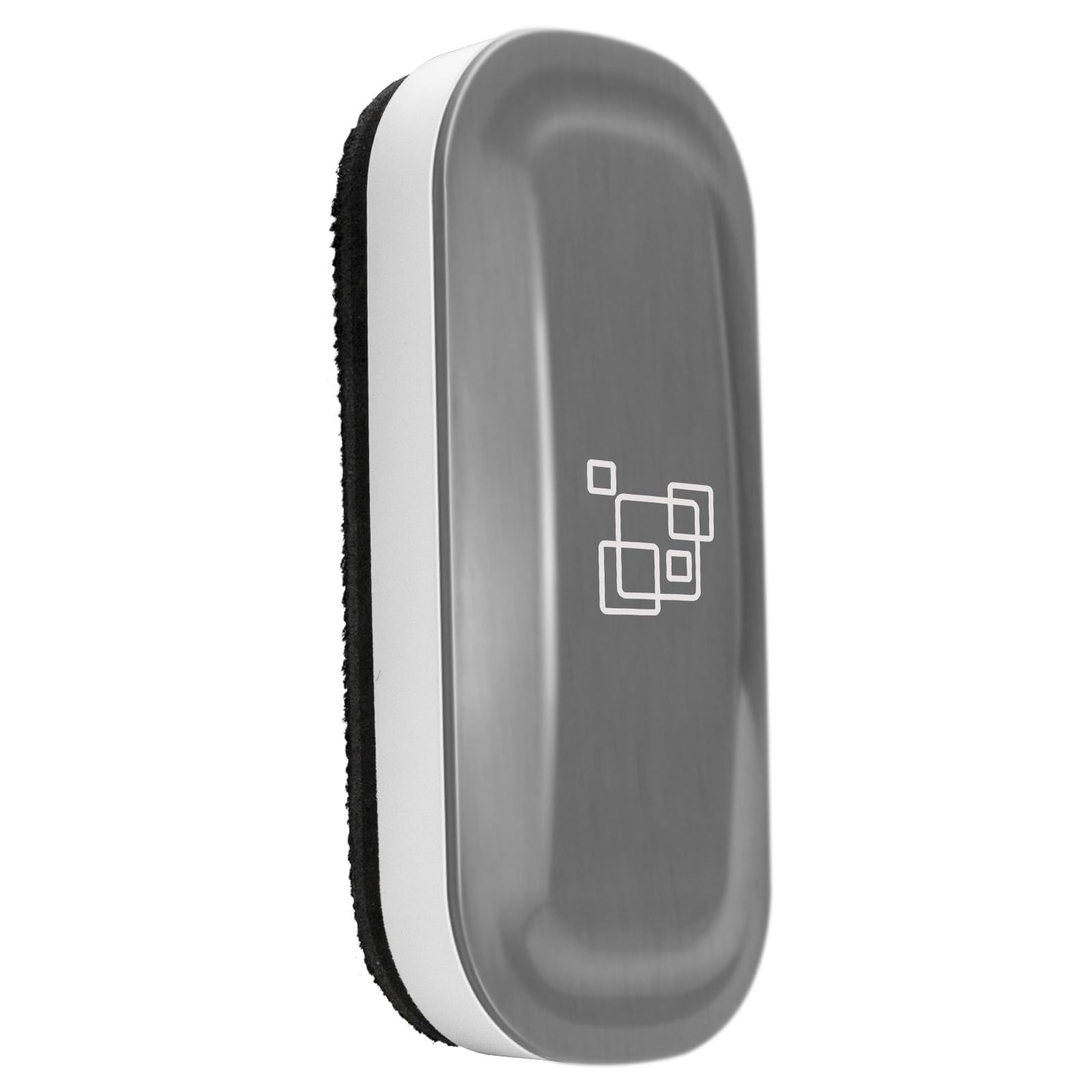 maxtek Magnetic Dry Erase Eraser, Glass Board Erasers, 1 Pack, Whiteboard Eraser for Dry Erase Board, Glass Board, Calendar Board, Office and School Supplies (Gray)