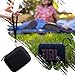 XANAD Hard Case for JBL GO 4/ GO 3 Portable Bluetooth Speaker - Travel Protective Carrying Storage Case Bag(Black)
