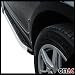 Escalera de aluminio Tablas para Ssangyong Actyon Sport 2007 Blackline (203)