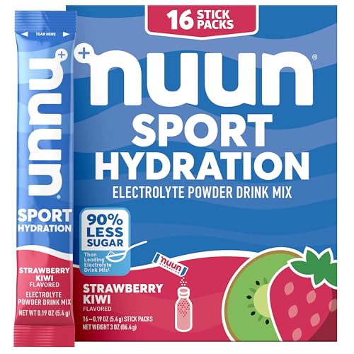 Nuun Sport Electrolyte Powder Packets, Strawberry Kiwi Flavor, 16 Servings - image 1