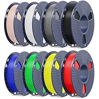 SUNLU Filamento ABS de alta velocidad de 8 colores, filamento