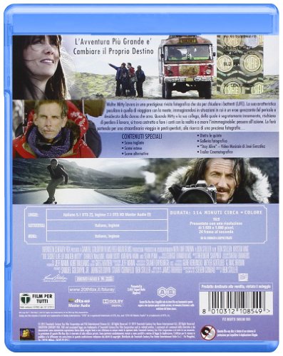 i sogni segreti di walter mitty (blu-ray) blu_ray Italian Import image 4