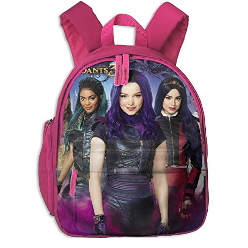 Dfdsf Descendientes 3 Mochila Escolar con Estampado Lindo para niño y niña