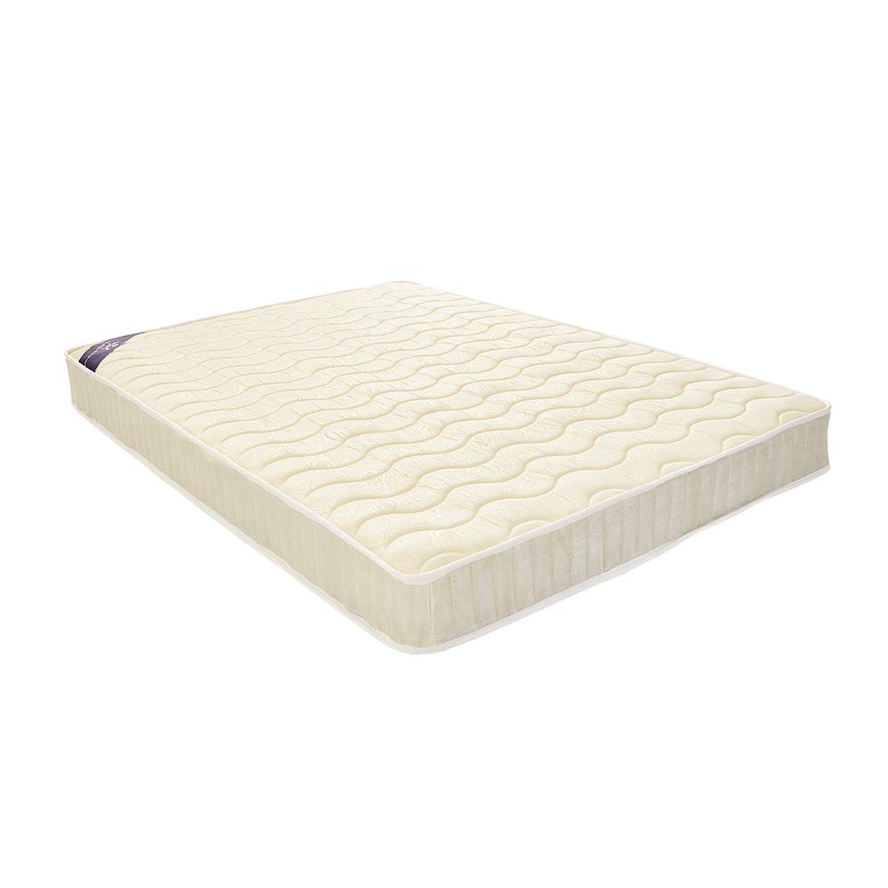 Panana Quilted Fabric Cover Orthopaedic Spring Mattress for Choice (4ft6 Double 135 * 190 * 18CM)