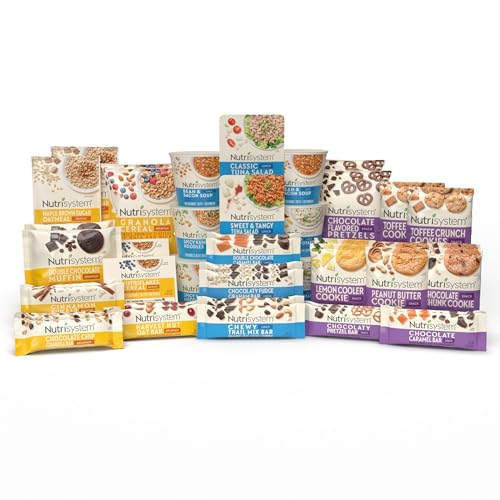Nutrisystem® 14 Day Kit Flex, Ready-to-Go Breakfasts, Lunches, and Snacks, 42 Servings