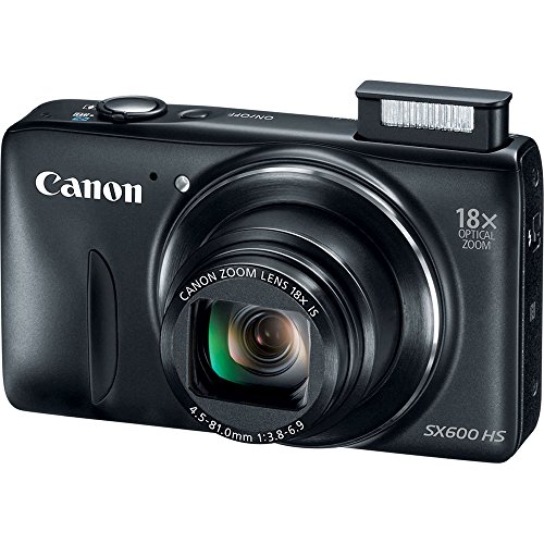 Image of Canon PowerShot SX280 HS 12.1 MP CMOS Digital Camera with 20x Image Stabilized Zoom 25mm Wide-Angle Lens and 1080p Full-HD Video (Black) Super Bundle- Includes camera, 16 GB SDHC Memory Card, BP-6L Battery Pack, Carrying Case, SD USB Card Reader