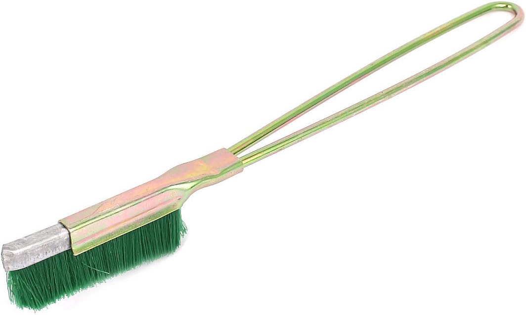 Aexit 21cm Long Painting Supplies & Wall Treatments Handy Tool Metal Handle Nylon Cleaning Paint Rollers Brush Green
