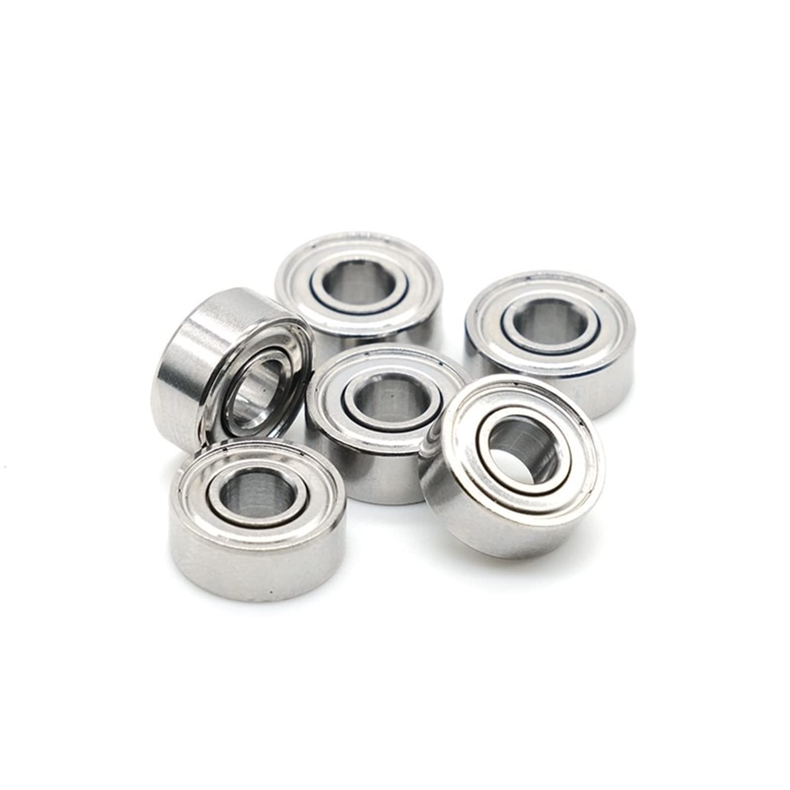 Cojinete de extremo de varilla esférico Rodamiento MR104ZZ ABEC-7 (10 uds) 4 * 10 * 4mm rodamientos de bolas en miniatura MR104 ZZ