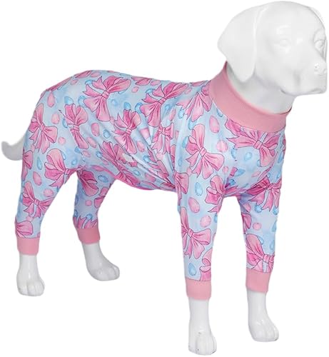 Miniatura 1 de Xqpetlihai Camisa de recuperación para heridas abdominales o enfermedades de la piel, body para perros para eliminar alergias, antilamidas, traje de